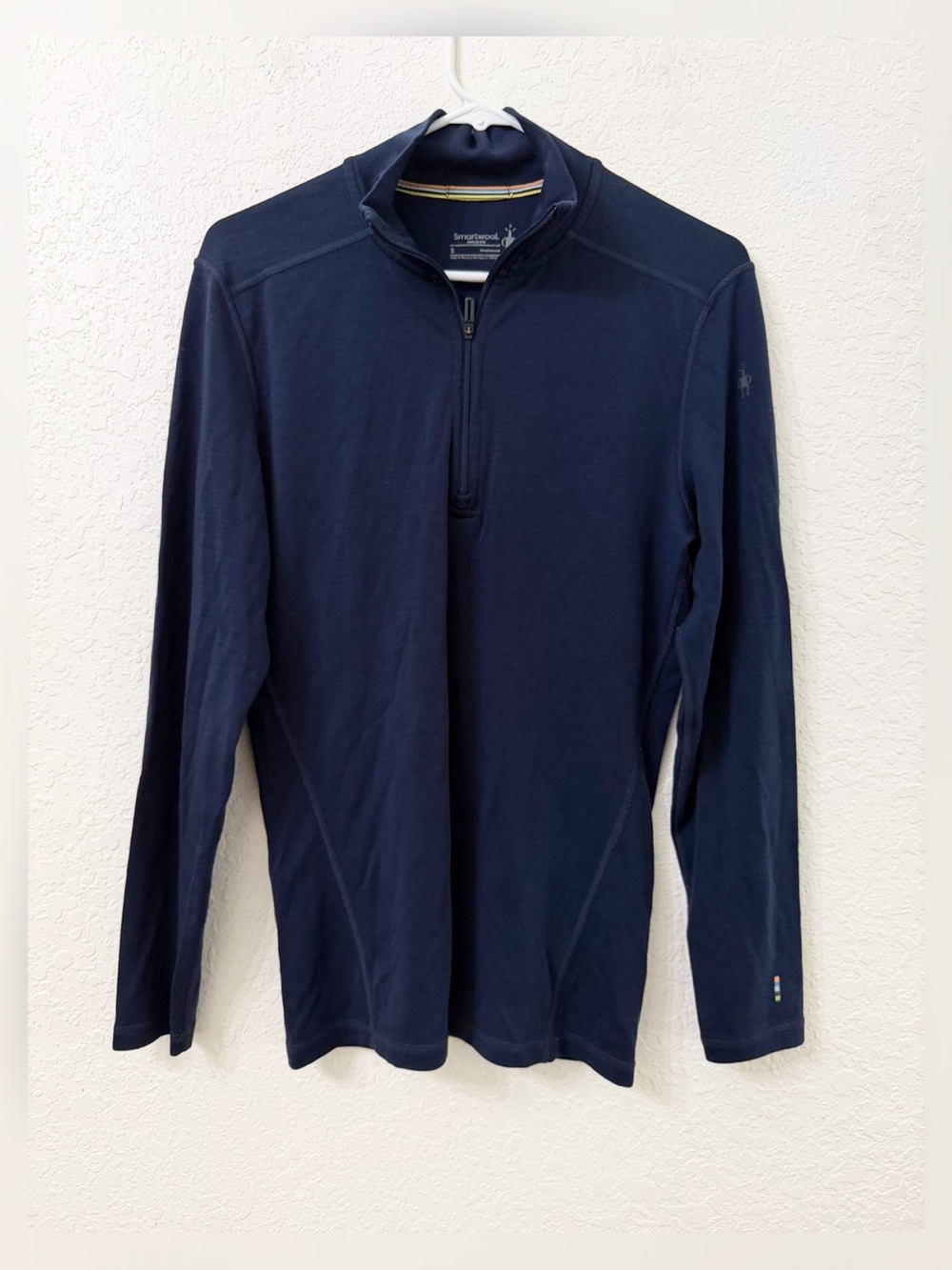 Smartwool Merino Wool 250 Quarter Zip Pullover Long Sleeve Shirt - S